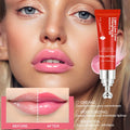 HALORINNA OEM Cherry Pink Lip Plumping Oil Private Label Color Changing Lip Serum Oil for Nourishing Fine Line MegaBDM