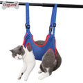 Small Medium Dog & Cat Grooming Tool Trim Nail & Wash Ear Product with Hammock for Pet Care
