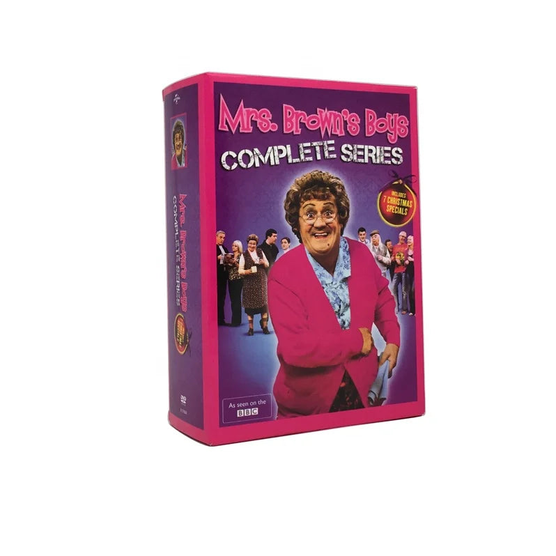 NEW China Manufacturer DVD BOXED SETS MOVIES TV Show Film Disk Duplication Mrs. Brown's Boys Complete Series Collection 8dvd