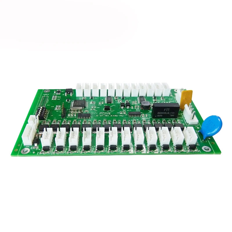 DEWO SK12 12V 100mA Express Locker Control Board with RS485 Communication 24CH 130x90mm Multi-Use Logistics Lockers & Cabinets