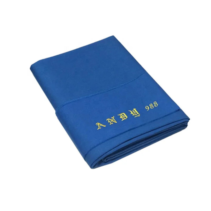 Xmlivet Original Andy 988 9ft Pool Billiards Table Cloth in Blue/green Full Set for Professional International Players