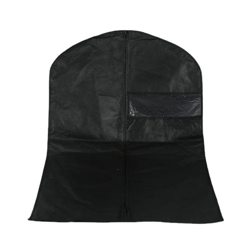 Custom Logo Non Woven Suit Cover Bag Foldable Breathable Garment Bag Wholesale Personalized Clothes Storage Dust Cover