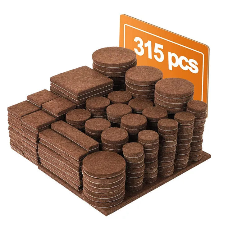 Furniture Pads 5mm Thick Felt Floor Protector Pads Self Adhesive Anti Scratch Felt Furniture Pads for Chair Leg