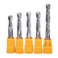 2 Flute Carbide Ball Nose End Mill Cnc Router Bits for Steel