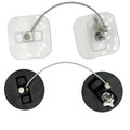 Hot Sale Quality Modern Zinc Alloy Die Casting Furniture Lock Stainless Steel Cable for Bedroom Bathroom Kitchen