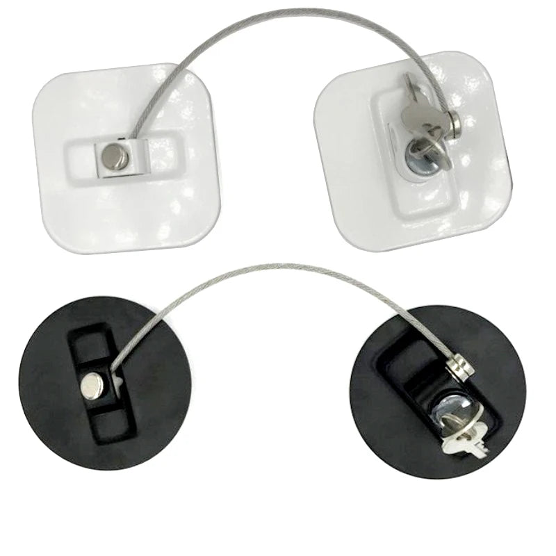 Hot Sale Quality Modern Zinc Alloy Die Casting Furniture Lock Stainless Steel Cable for Bedroom Bathroom Kitchen