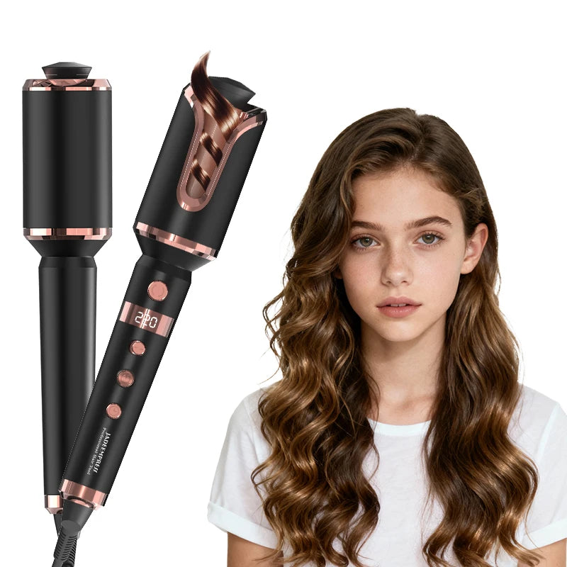 1 Inch Ceramic Rotating Electric Hair Curler Auto Air Spin Hair Styling Tool Automatic Curling Iron for Hair Types