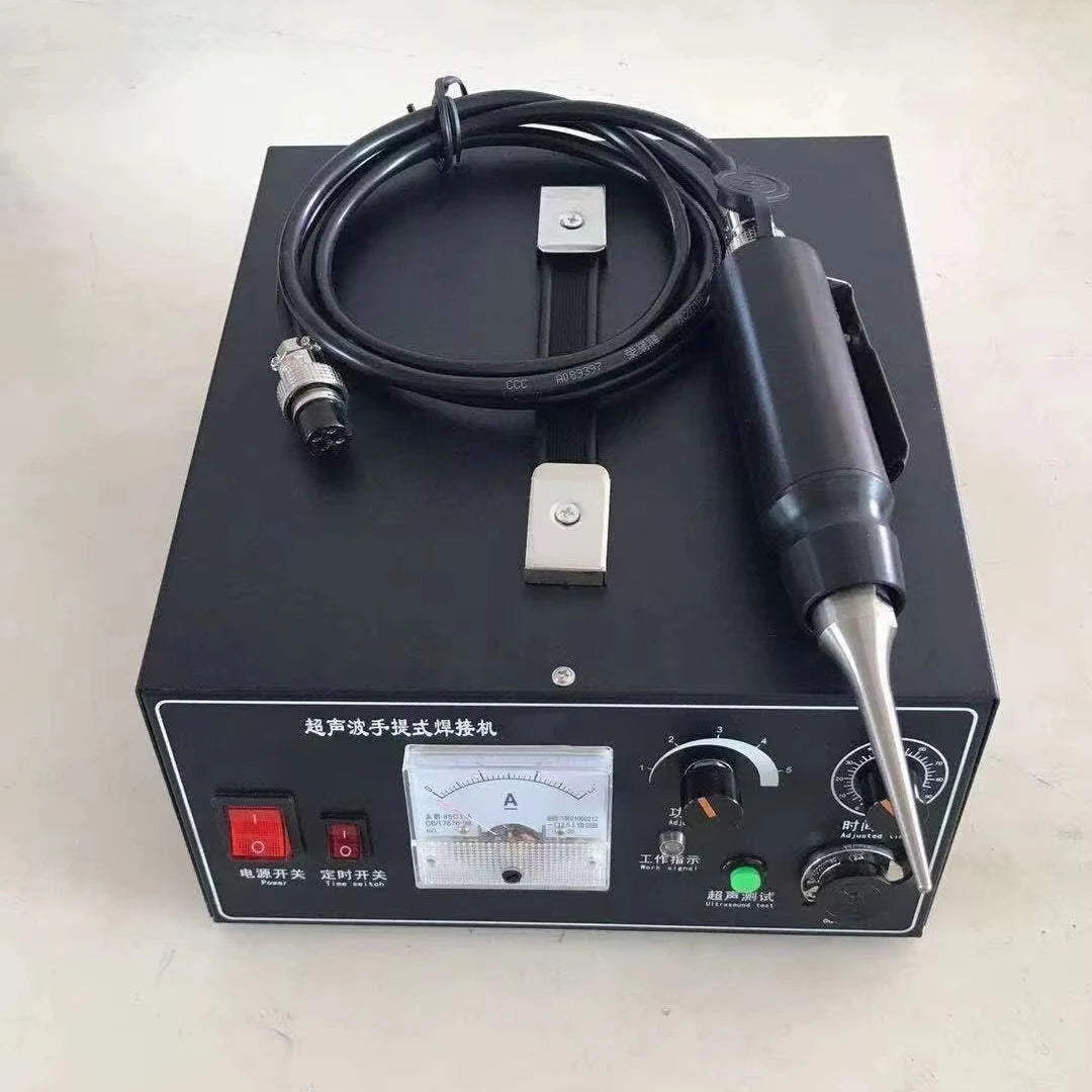Portable Automatic Handheld Ultrasonic Spot Welder New PLC Motor Core Components Ultrasonic Welding Machine