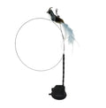 Funny  Cat Interactive Toys Feather Kitten Playing Teaser Wand Toys