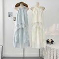 Irregular Lace Patchwork Neck Hanging Three-dimensional Flower off the Shoulder Shirt Women's Summer Set