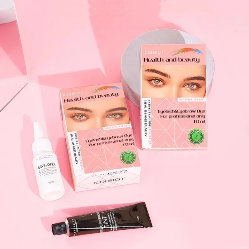Henna Para Cejas Uso Profesional Kit De Cejas Brow Tattoo Dye Tint Private Label