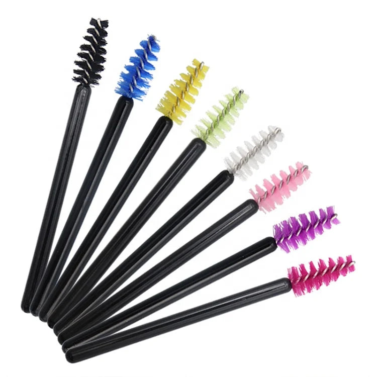 China Supplier Mini Disposable Eyelash Applicator Mascara Makeup Brushes