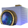 2024 New Portable 360Â° Air Photo Booth Tent InflatableBackdrop for Wedding Party Events for Outdoor Use