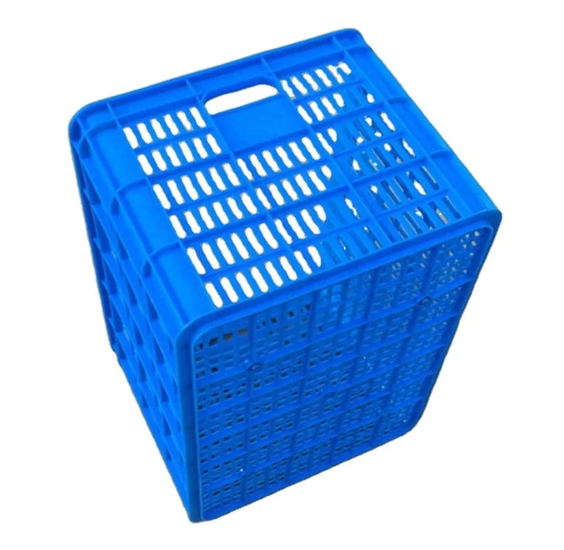 Stackable Plastic Storage Crate Recyclable Fruit and Vegetable Mesh Container Logistics Storage Boxes Bins