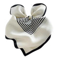 Wholesale 100% Mulberry Silk Scarf 26 Inch Lightweight Square Neckerchief Digital Printed Scarves