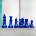 Outdoor Giant Chess FRP Fiberglass Sculpture Window Display Black and White Chess Pieces for Garden Landscape Decoration