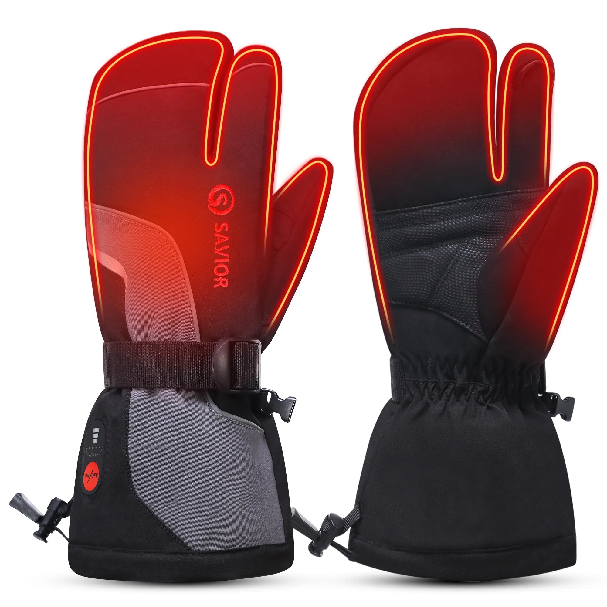 Lightweight Rechargeable Waterproof Winter Anti Freeze Cold Hands Comfort Fit Long Battery Life Daily Use Support Heated Gloves