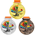 Factory Wholesale Price Zinc Alloy Basketball Medal School Basketball Competition Games Match Trophy Medals Sports Souvenirs