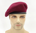 Blue French Beret Hats for Men Casual Embroidered Keep Warm Wool Women Hat Printing Berets Sale Chapeau Custom