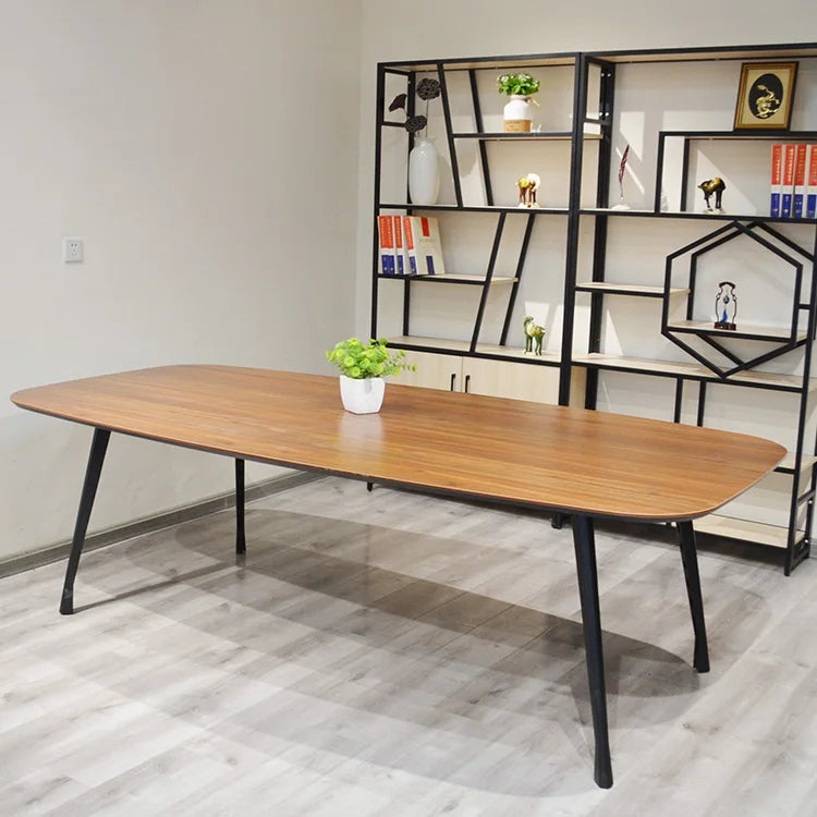 Latest Design Modern Wooden Executive Big Desk Office Furniture  Administrative Desk Conference Table