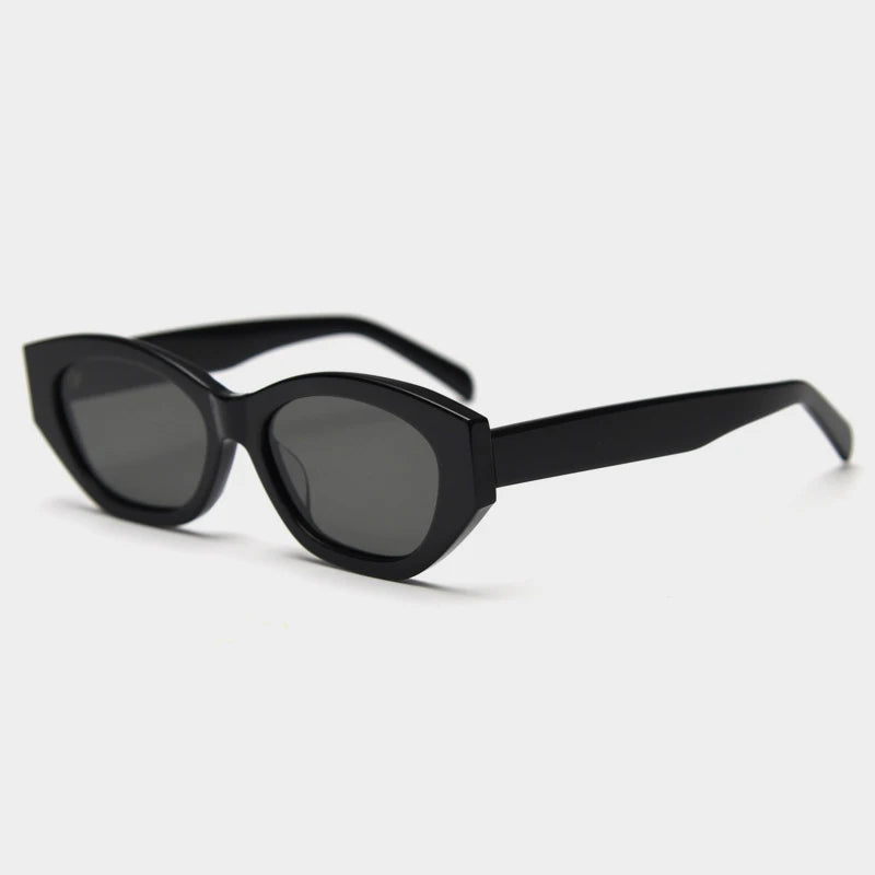 Retro Oval Sunglasses Cat Eye Polarized Sunglasses Women Sun Glasses for Men 2026 Vintage Acetate Sunglasses