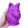 Cute Pet Dog Silicone Mold Border Collie Resin Candles Plaster Souvenir Gift Mold Pet Competition Trophy German Shepherds