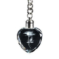 Wholesale Cheap Custom K9 Blank Laser Engraved 3d Led Crystal Keychain