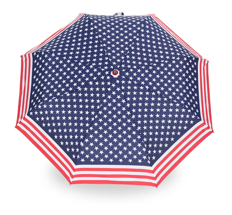 Flag Printing Folding Umbrella 3 Folding Umbrella Suppliers