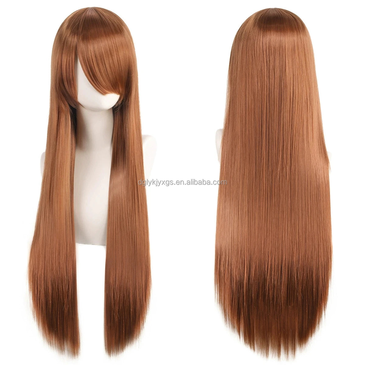 Long Straight Synthetic Wigs Hair Wigs Available Suitable Daily Wear Party Cosplay Hot Sales 32inches 24 Colors Support