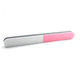 Custom Logo Double Sided Emery EVA Soft Nail Shiner Manicure Buffer Block 17.8x2.8x1.2cm