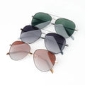 Customized Mens Sunglasses Metal Oval Gradient TAC Lens Classic Luxury Mens Designer Polarized Aviation Mens Sunglasses