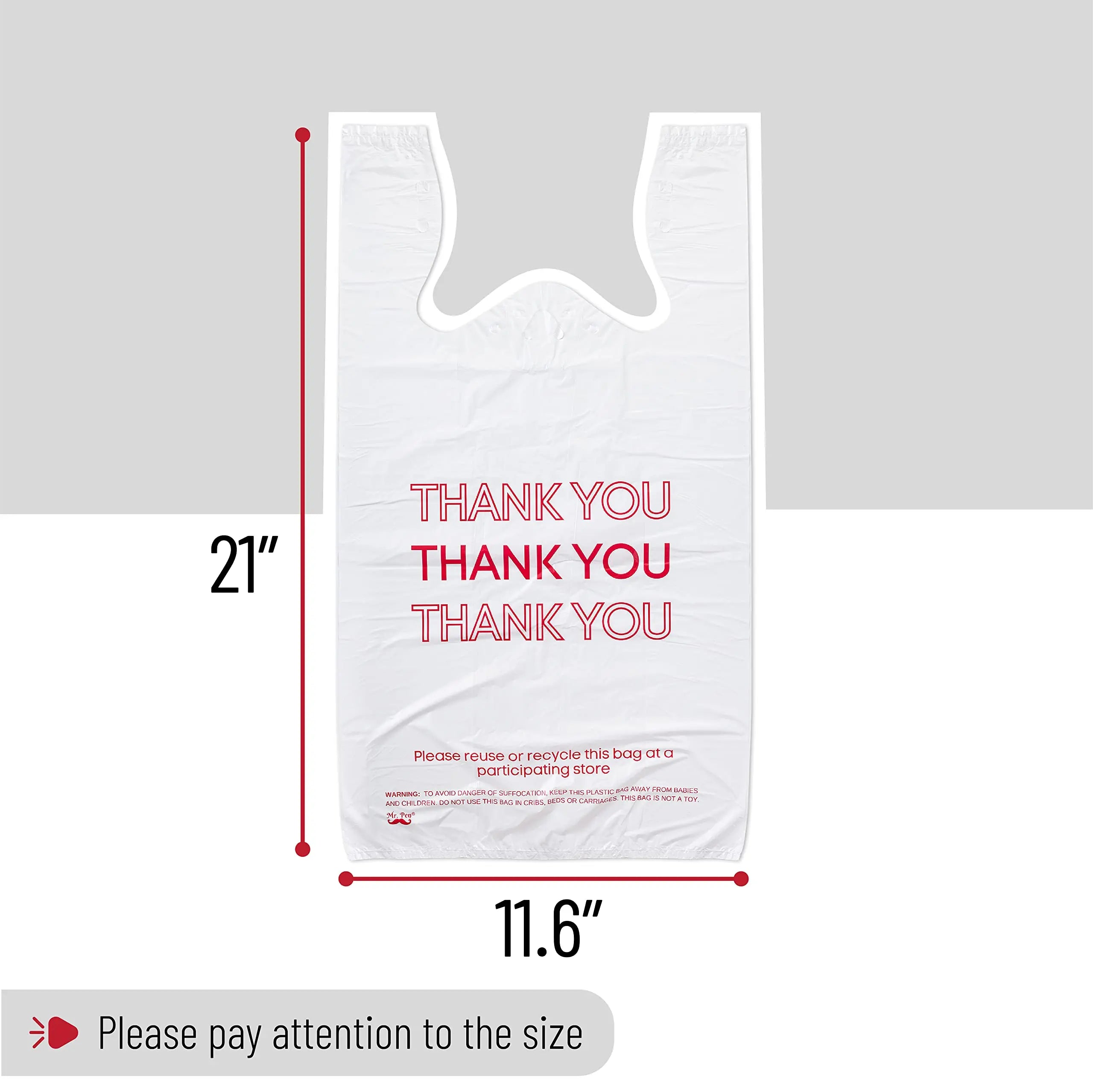 Durable Plastic Reusable Shopping Bags with Handles Foldable Tote Bags for Supermarket and Exhibition Use