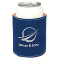 Wholesale Laser Leatherette Slim Can Cooler Insulated Waterproof Portable Beer Can Sleeve Custom Logo Stubby Holders