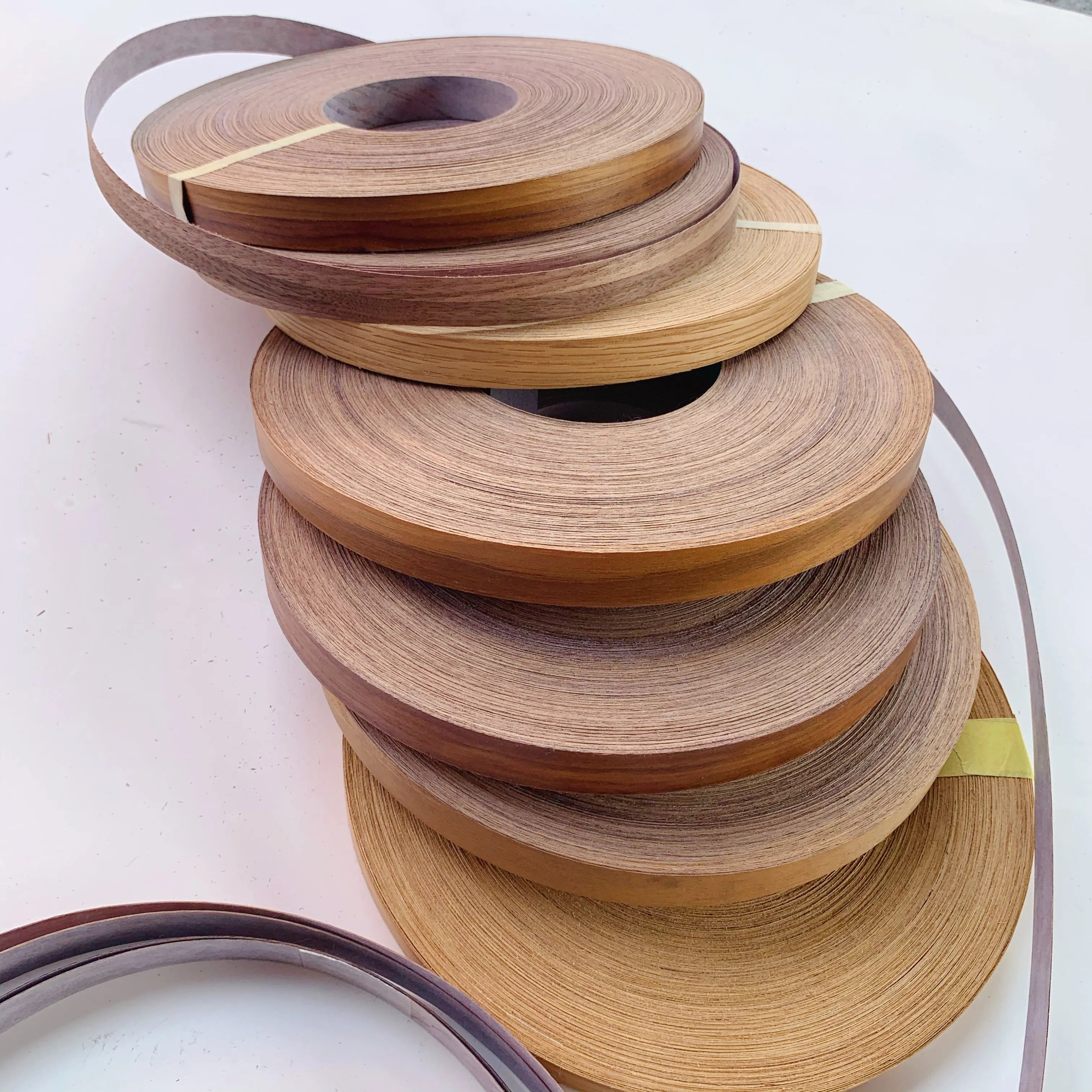 Factory Supply Eucalipto Veneer Pearwood Edge Veneer