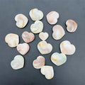 Hot Selling Natural Healing Handicraft Pendant 3-5CM Shell Heart for DIY Gift Decoration