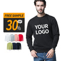 Man Clothing Fasion Street Wear Plain Crewneck Sweat Shirt Clothing Manufacturers Custom Cotton Sweatshirt