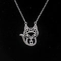 Sterling Silver 3*3mm Semi Mount Necklace Empty Support Blank Claw Setting S925 Base Holder Without Center Stone for DIY Inlay