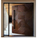 Real Wood Luxury Eco-Friendly Carved 3D Modern Textures Interior Decor Slats Wall Board Panels for Villa