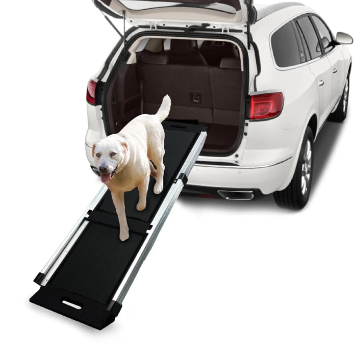 All for Paws Outdoor Non slip Folding Climbing Ladder Pet Steps Stairs Dog Ramps for Car
