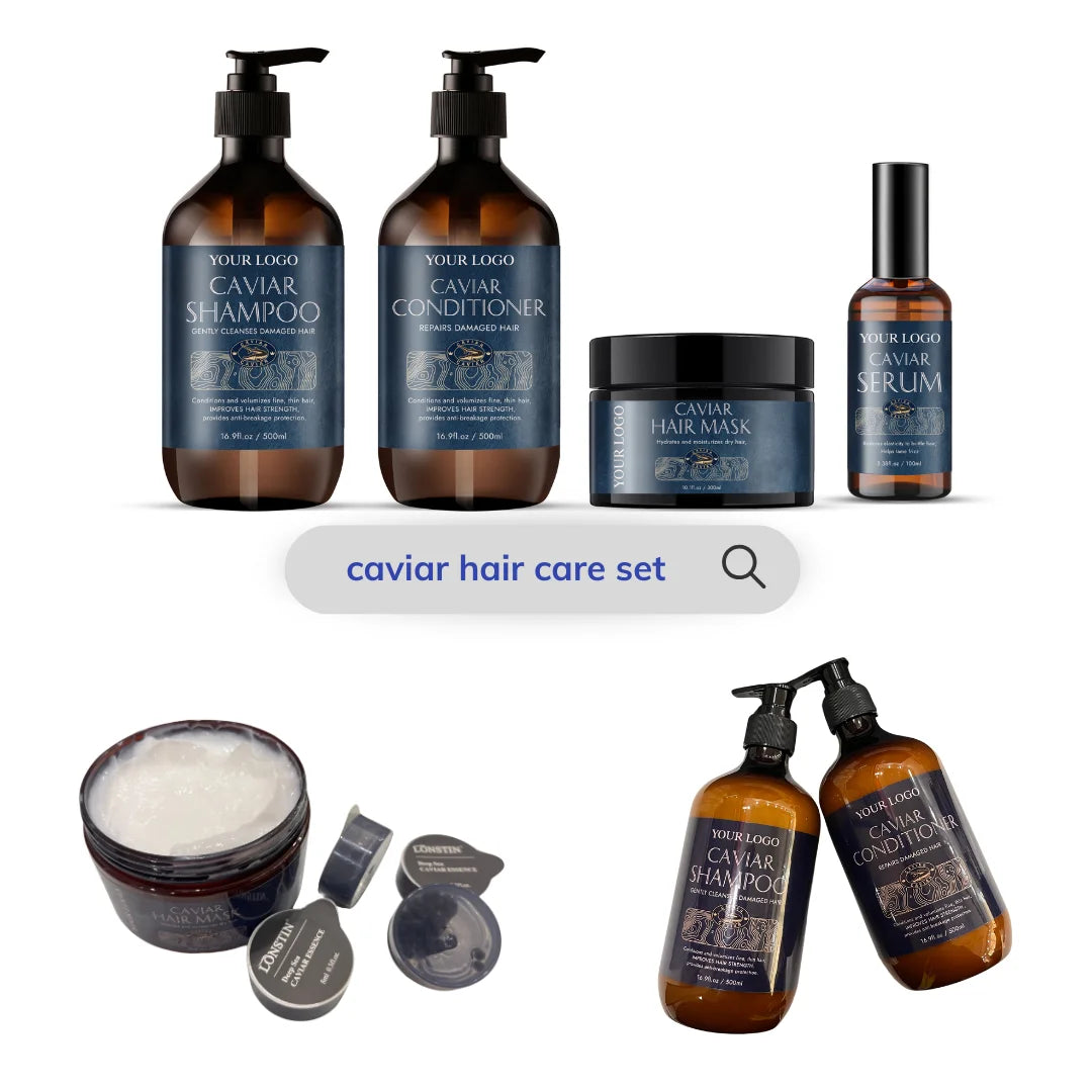 Wholesale OEM Manufacturer Custom Organic Essential Oil Hair Care Products Caviar Infused Hair Oil for Smooth and Shiny Hair