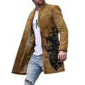 Wholesale British Business Slim Casual Men's Coat Stylish Stand Collar Men's Coat for Winter