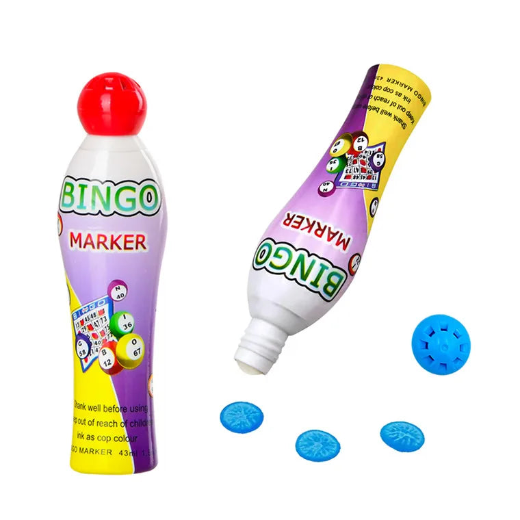 40ml Dot Marker Art Kit - Creative Fun for Kids & Adults Nib Size 10mm Washable Bingo Marker