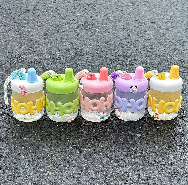 Professional Factory Wholesale Drinking Bottles Glass Bottle Fashion Suitable Kids School New Style Popular Glass Water Bottle
