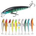 9.5cm 8.5g Hard Fishing Lure Baits Floating Minnow Artificial Bait Ocean Boat Fishing Lure for Bass Fishing