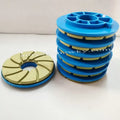 4"/5"/6" Polishing Snail Lock Pads for Granite Edge Polishing Pads for Stone Marble