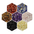 100g Wholesale No Hole Chip Stone Crystal Beads Loose Undrilled Irregular  Gemstone Bead
