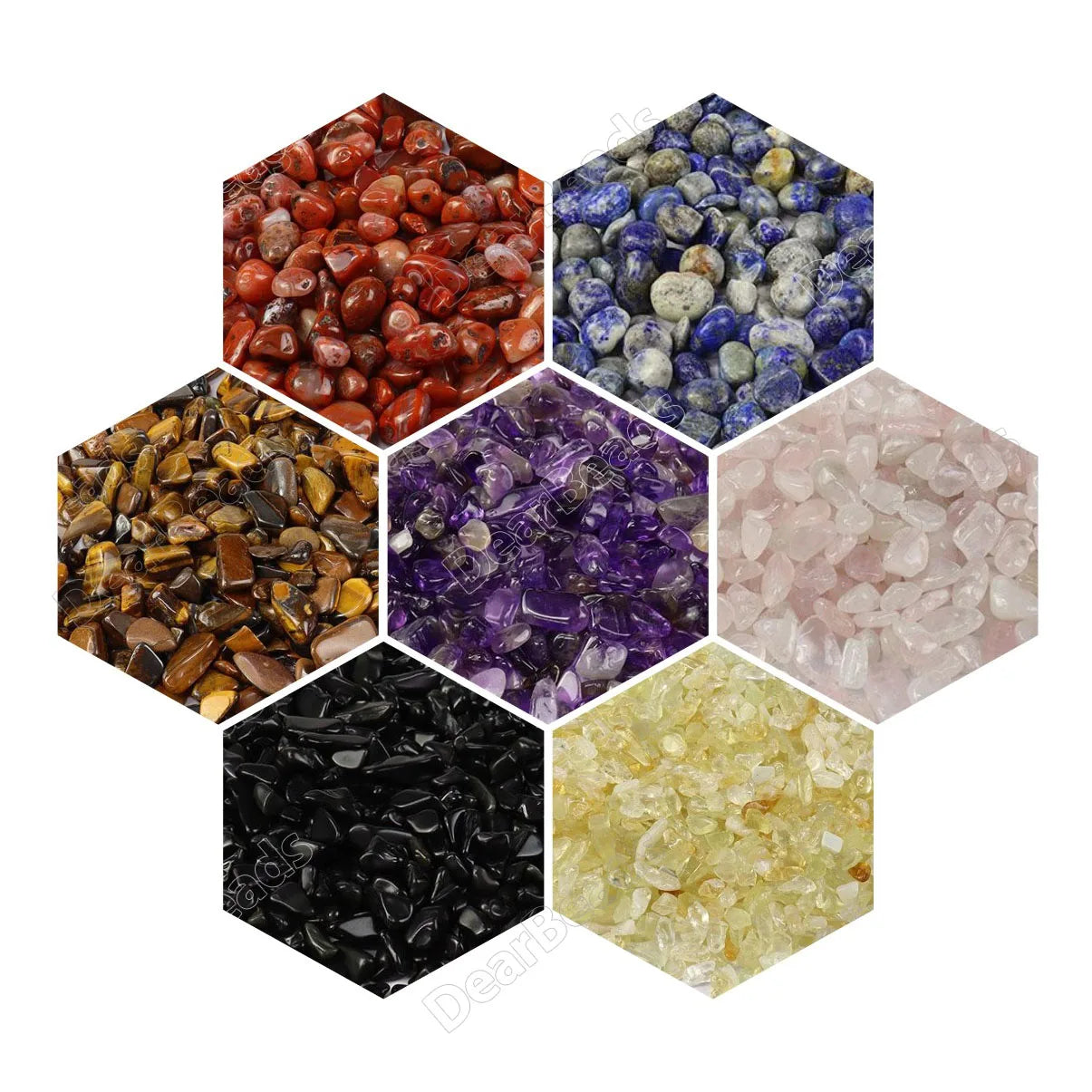 100g Wholesale No Hole Chip Stone Crystal Beads Loose Undrilled Irregular  Gemstone Bead