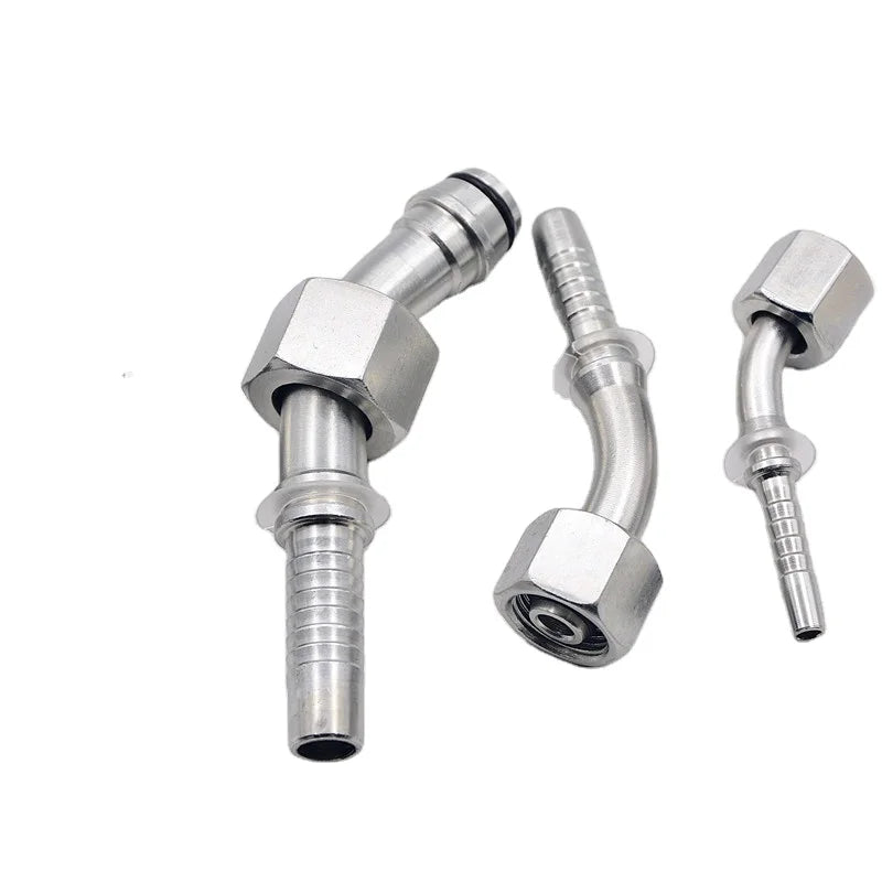 90 Degree Cone High Pressure Carbon Steel Forged Hydraulic Hose Fitting with Smooth Surface 20591