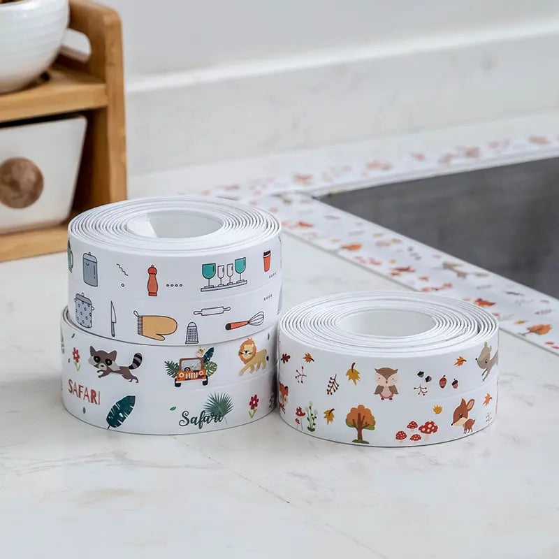 Abendo Free Sample Provided Acrylic Waterproof Tape Around SinkKitchen Sink Tape Bathtub Floor Wall Edge Protector