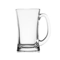 Best Seller Customized 655ml/320ml Lead-free Glass Luxury Beer Steins with Crystal Clear Lids